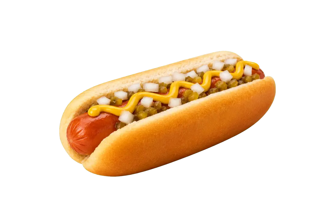 Classic hot dog